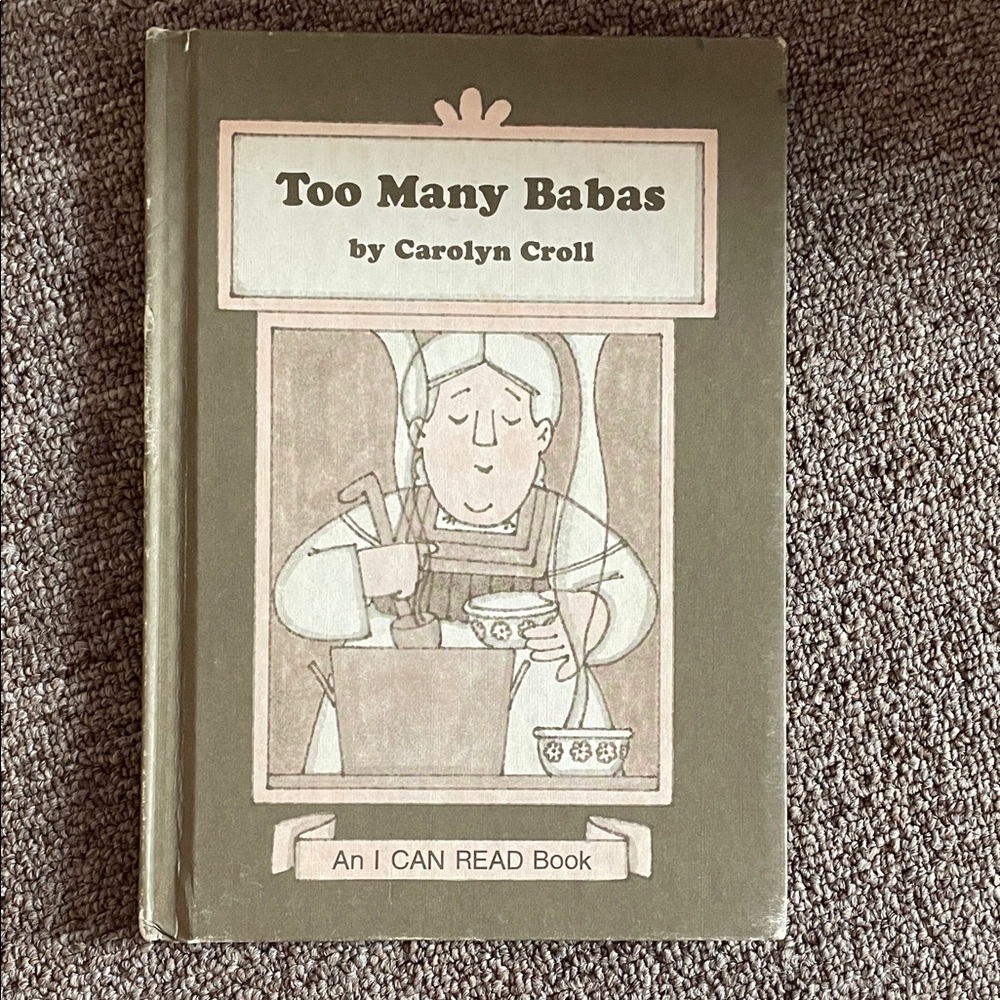Too Many Babas in the kitchen,  Children's Book. Vintage